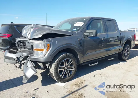 2022 Ford F-150 Xl из США, поврежденный, VIN 1FTEW1EP5NKD75099